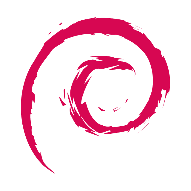 Debian logo — GNU/Linux dedicated servers